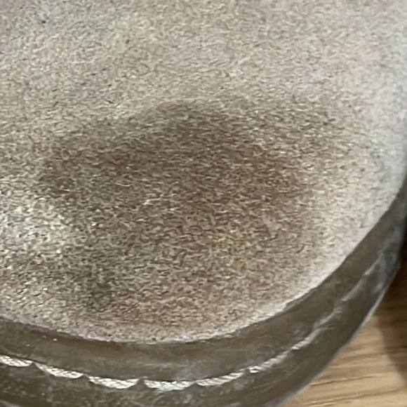 VINTAGE EllEMENNO SUEDE LEATHER HIGH HEEL MULES Size 10 - Picture 12 of 16